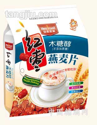 木糖醇麦片538g-红枣燕麦片