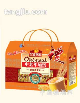 营养燕麦片606g-中老年加钙