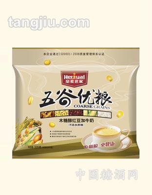 五谷优粮木糖醇320g-木糖醇红豆加牛奶