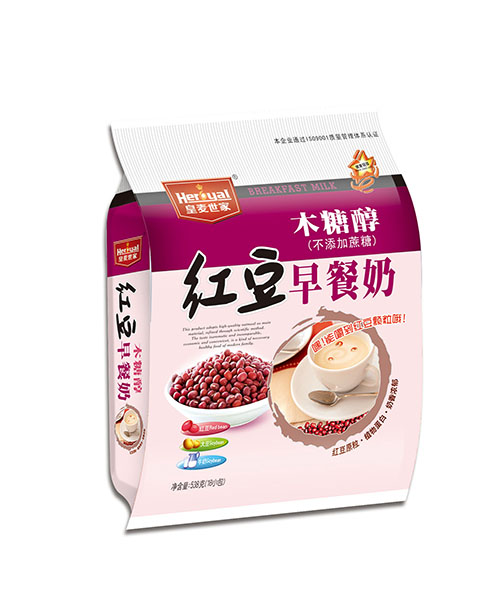 红豆早餐奶