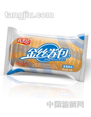 真麦坊金丝卷包（蓝莓味）50克