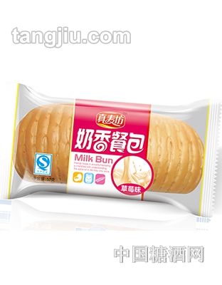 真麦坊奶香餐包（草莓味）52g
