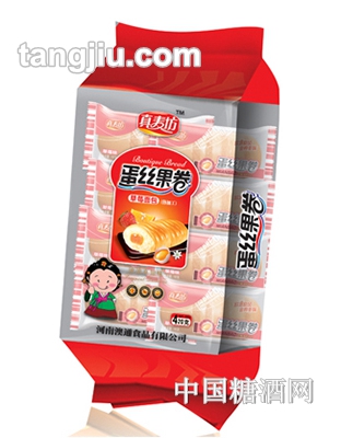 真麦坊蛋丝果卷420克