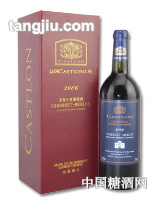 法国CASTLON土伦圣堡干红葡萄酒