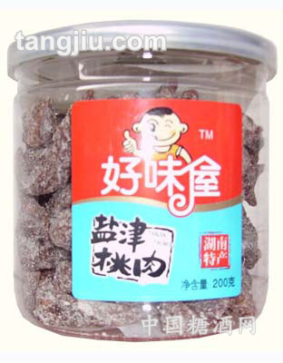 200克盐津桃肉