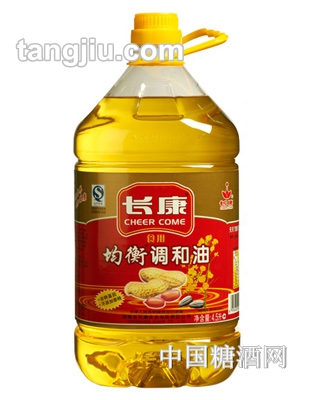 长康均衡食用调和油4500ml