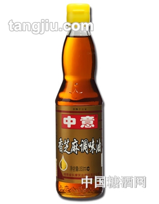 中意香芝麻调味油350ml