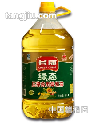长康绿态食用调和油5L