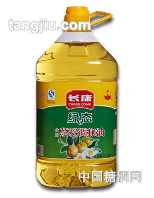 长康绿态茶籽调和油4500ml