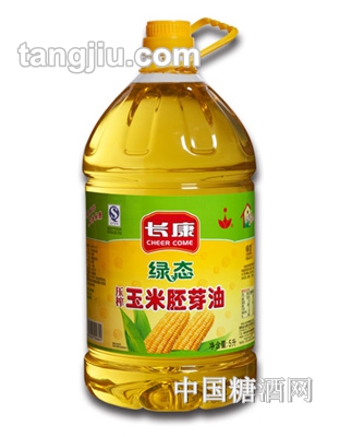 长康绿态玉米压榨胚芽油5L