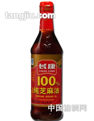 长康99%纯芝麻油500ml