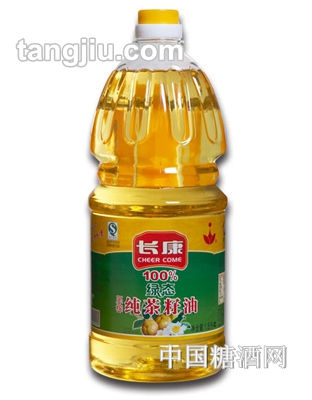 长康绿态99%纯茶籽油1800ml