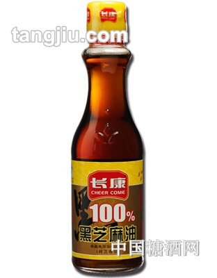 长康99%黑芝麻油180ml