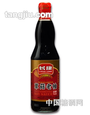 长康酿造草菇老抽500ml