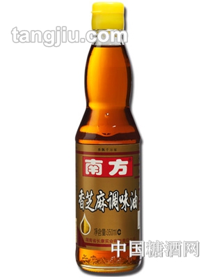 南方香芝麻调味油350ml