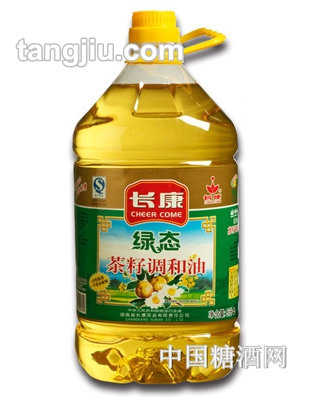 长康绿态茶籽调和油5L