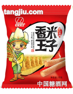 多又美香米王子夹心米棒18克