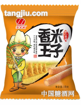 多又美香米王子夹心米棒18g