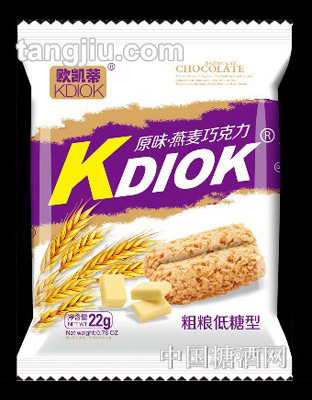 欧凯蒂原味燕麦巧克力22克