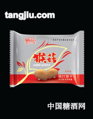 迪亿佳猴菇木糖醇饼干奶盐味