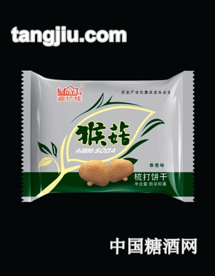 迪亿佳猴菇木糖醇饼干香葱味