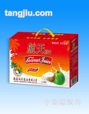 原味航天椰汁利乐装礼盒1L