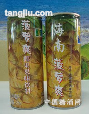 菠萝爽果味饮料240ml