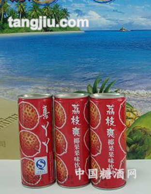 荔枝爽果味饮料240ml