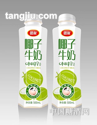 团友椰子牛奶500mL