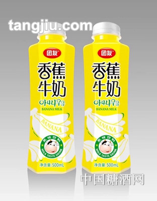 团友香蕉牛奶500mL