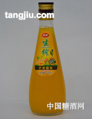 团友生榨芒果汁饮料350ml