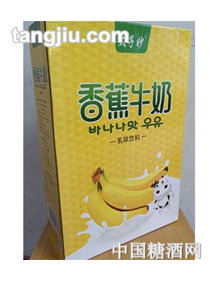 太子妙香蕉牛奶200ml箱