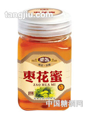 皇宫枣花蜜方瓶500g