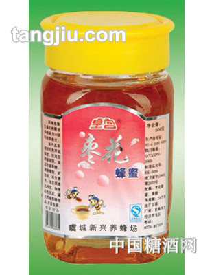 皇宫枣花蜜玻璃瓶500g