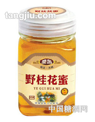 皇宫野桂花蜜方瓶500g