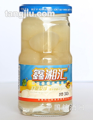 梨球罐头240克