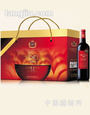 亿得利冷谷红赤霞珠干红