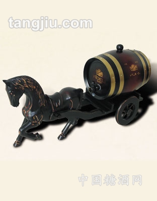 亿得利马拉车橡木桶窖藏干红