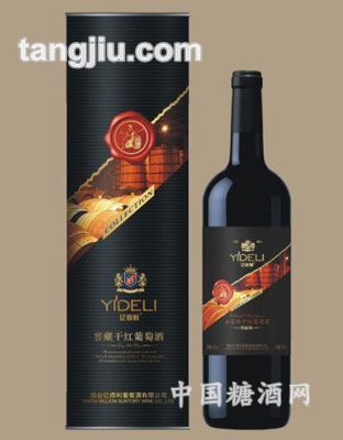 窖藏圆桶干红葡萄酒