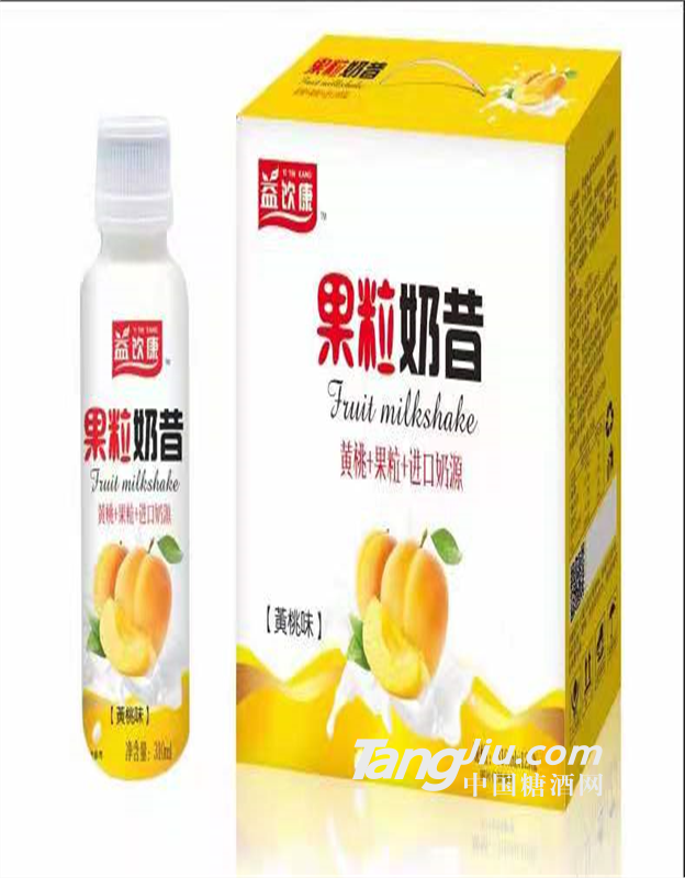 大量供应黄桃奶昔310ml
