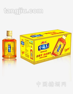 金海马酒扁小瓶128ml