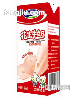 梦想佳源花生牛奶250ml