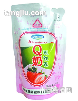 梦想佳源草莓Q奶221ml