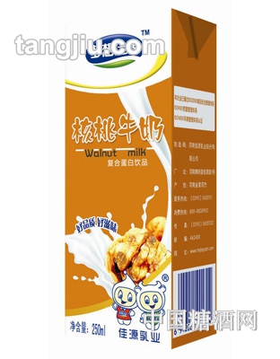 梦想佳源核桃牛奶250ml