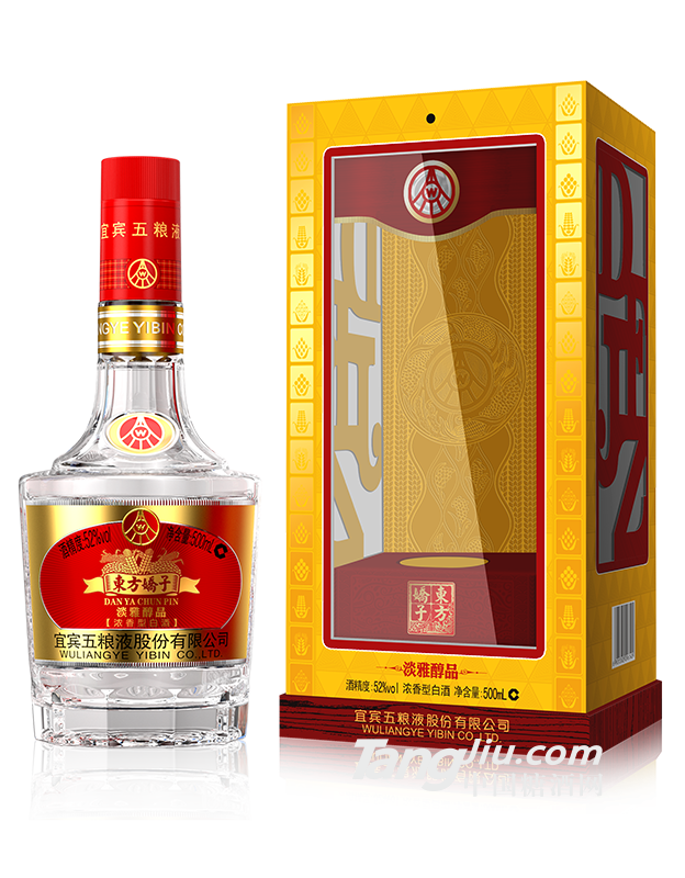 东方娇子淡雅醇品52°500ml