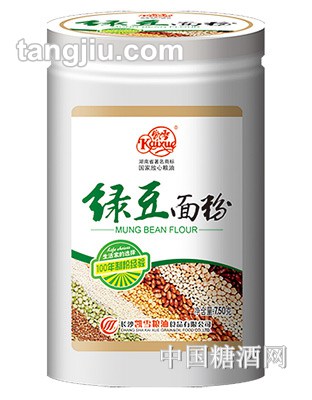 凯雪绿豆面粉750g