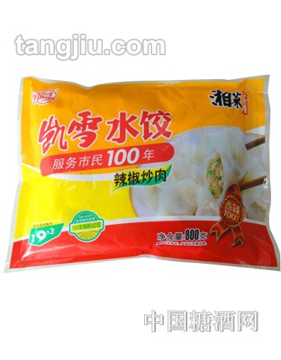 凯雪辣椒炒肉水饺800g