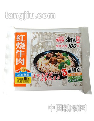 凯雪红烧牛肉冷冻熟面300g