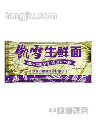 凯雪蔬菜生鲜面300g