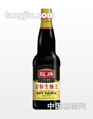 龙牌金标生抽王500ml